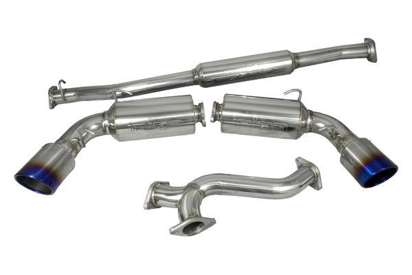 Injen, 2012-2021 Subaru BRZ/FR-S/FT-86 2.0L 4cyl SS CB Exhaust w/ Dual Injen Embossed Muffler by Injen (SES1230TT)