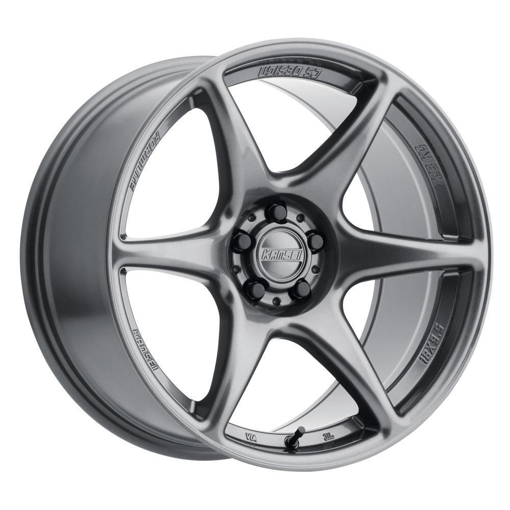 Kansei Wheels, ***USED*** - Kansei Tandem 5x120 18" Gloss Gunmetal Wheels - Return