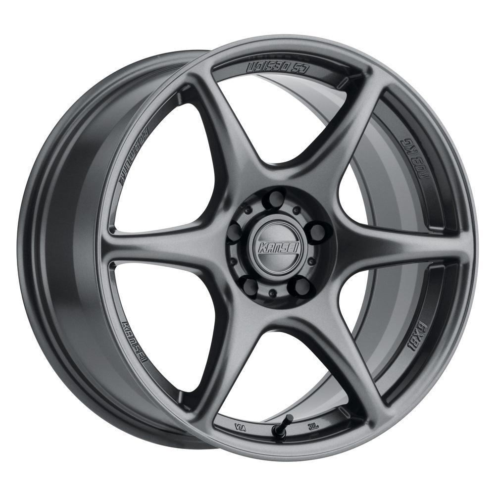 Kansei Wheels, ***USED*** - Kansei Tandem 5x120 18" Gloss Gunmetal Wheels - Return